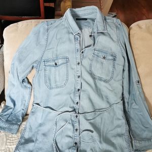 Soft jean dress